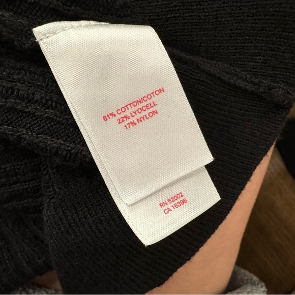 Tape Measure Turtle Neck Long Sleeve - Picture 11 of 11